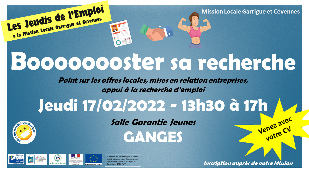 Booster sa recherche d'emploi - GANGES