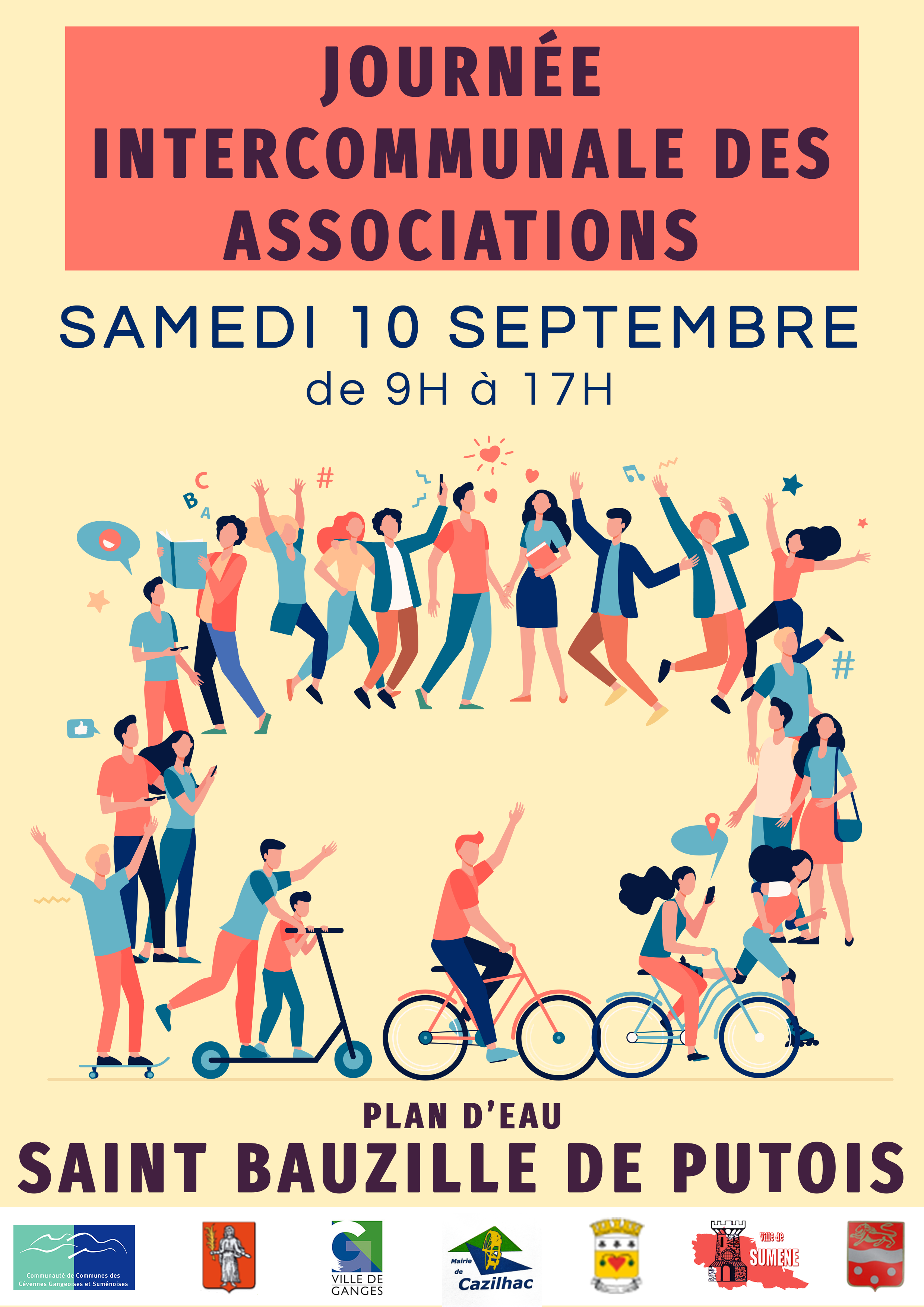 affiche intercommunale journée asso