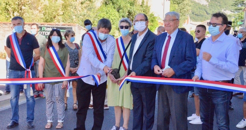 Inauguration de la RD986