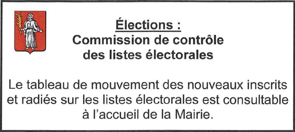 info listes electorales