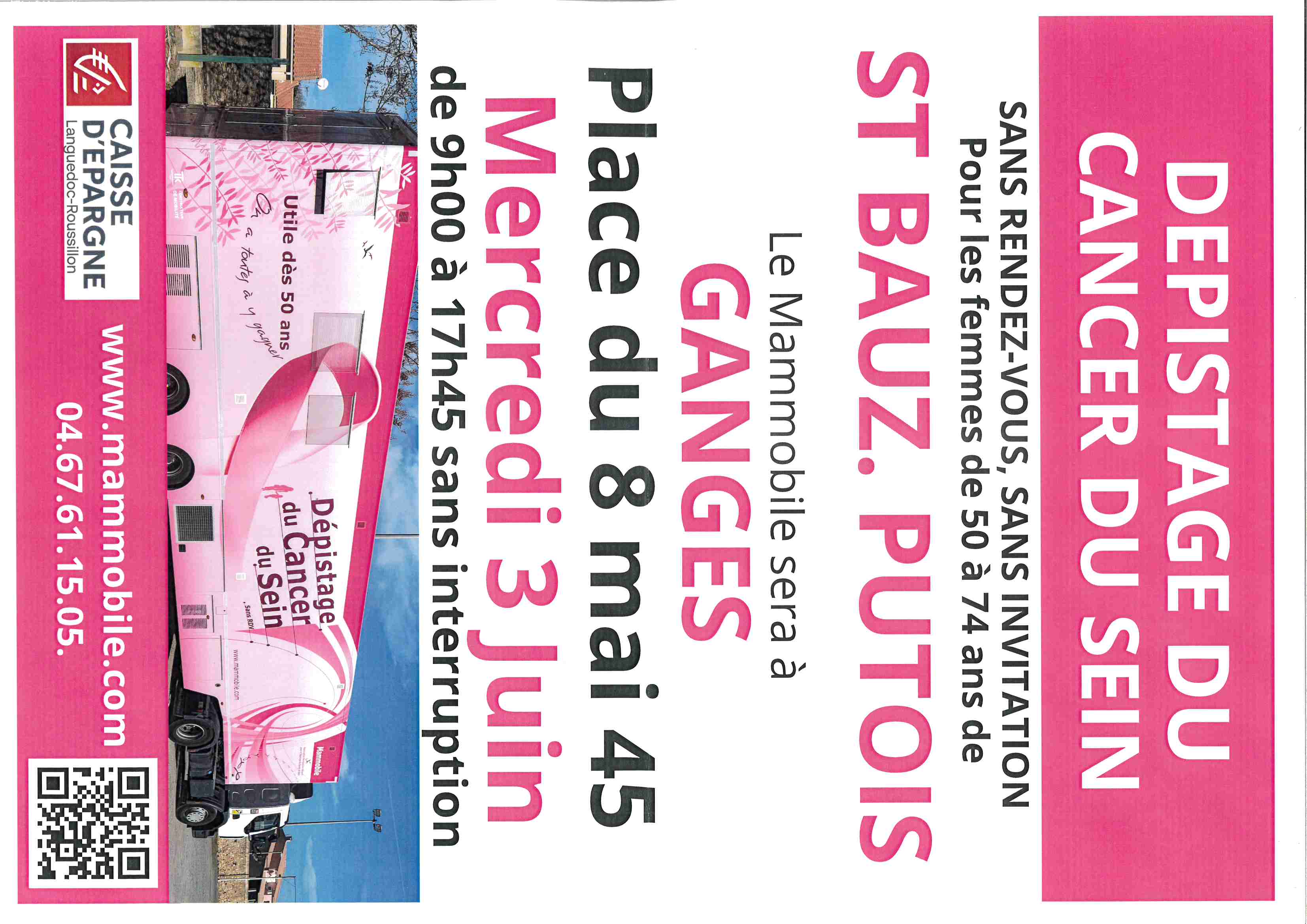 DEPISTAGE DU CANCER DU SEIN